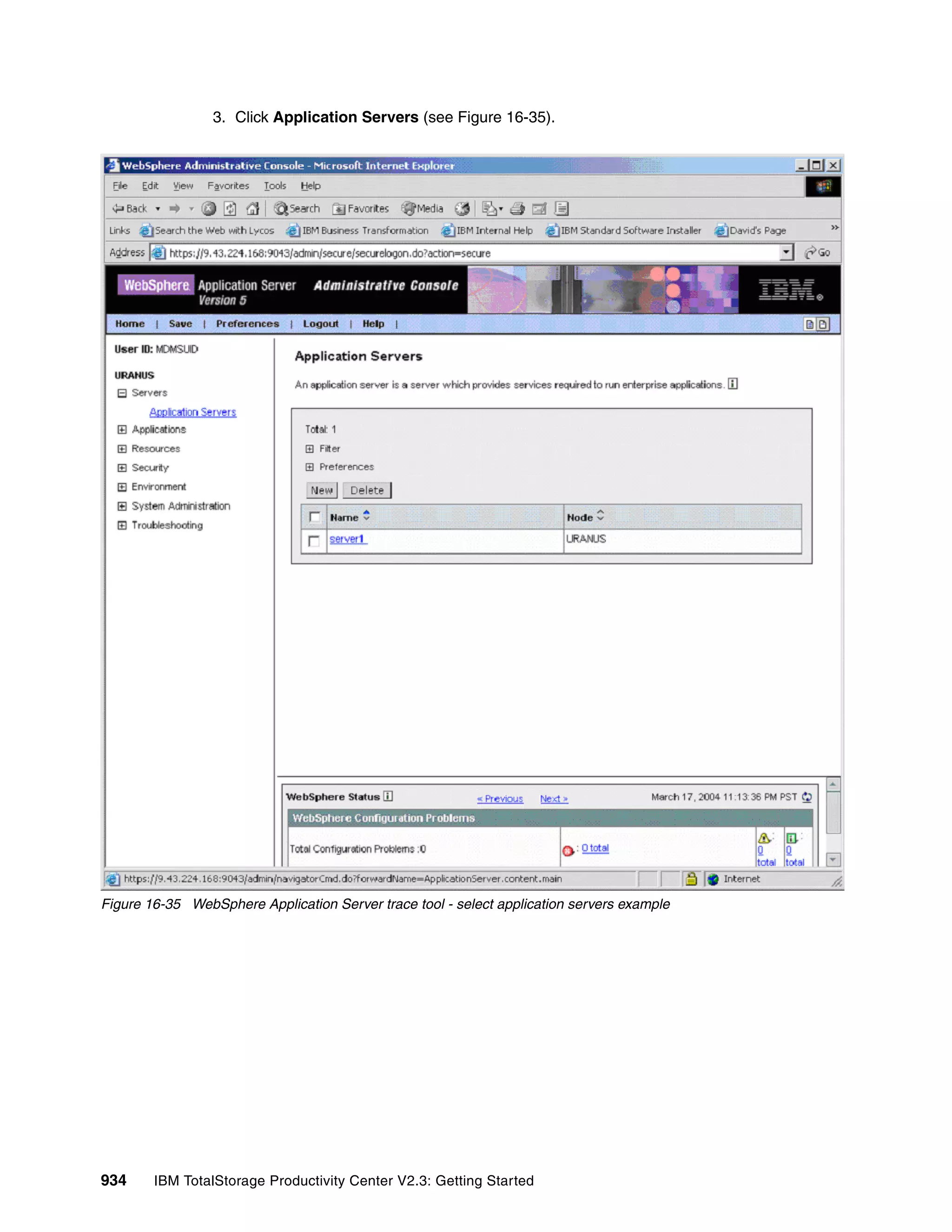 Ibm total storage productivity center v2.3 getting started sg246490