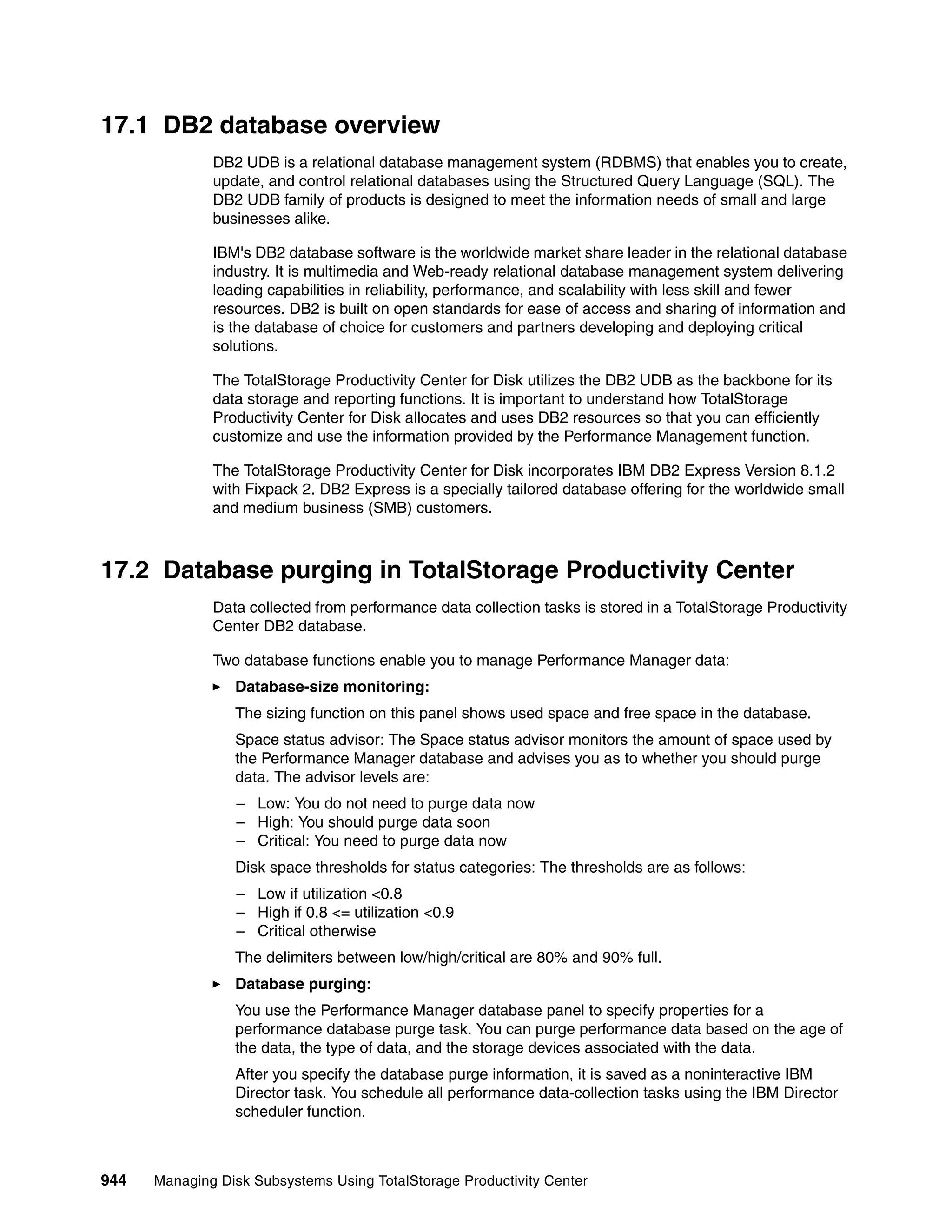 Ibm total storage productivity center v2.3 getting started sg246490