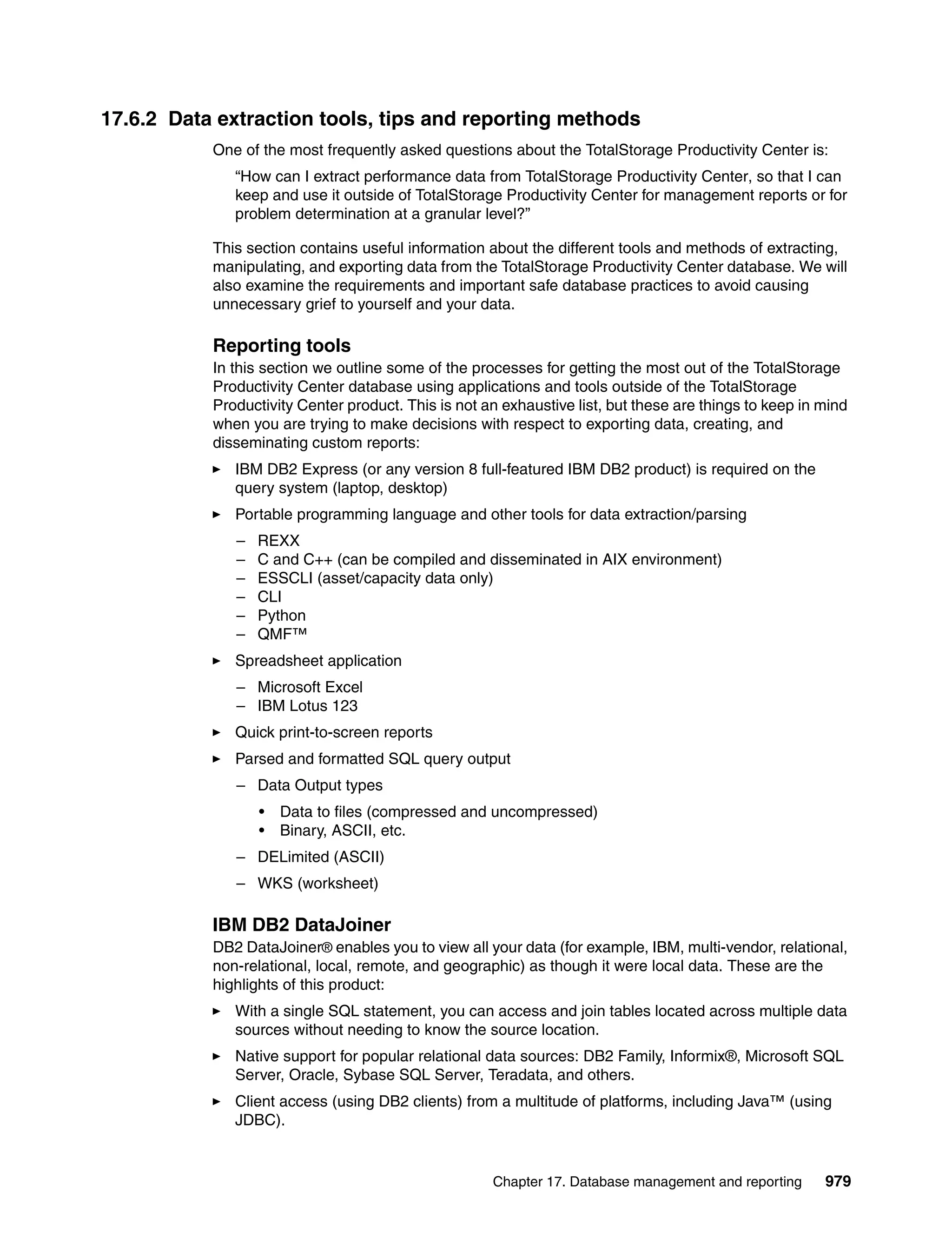 Ibm total storage productivity center v2.3 getting started sg246490