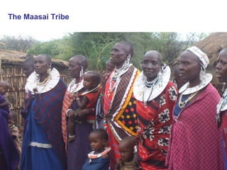 The Maasai Tribe
 