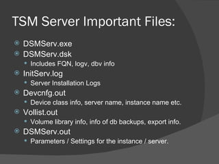 Basics of IBM Tivoli Storage Manager | PPT