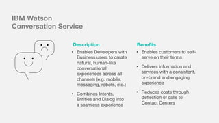 IBM Watson - Cognitive Robots | PDF