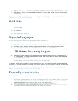 IBM Watson V3 Application Development- certification guide