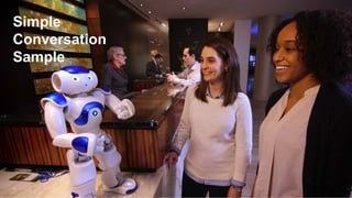 Simple
Conversation
Sample
24
 