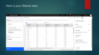 Here is your filtered data
 
