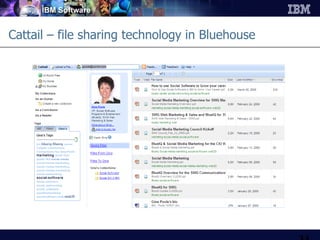 Cattail – file sharing technology in Bluehouse 