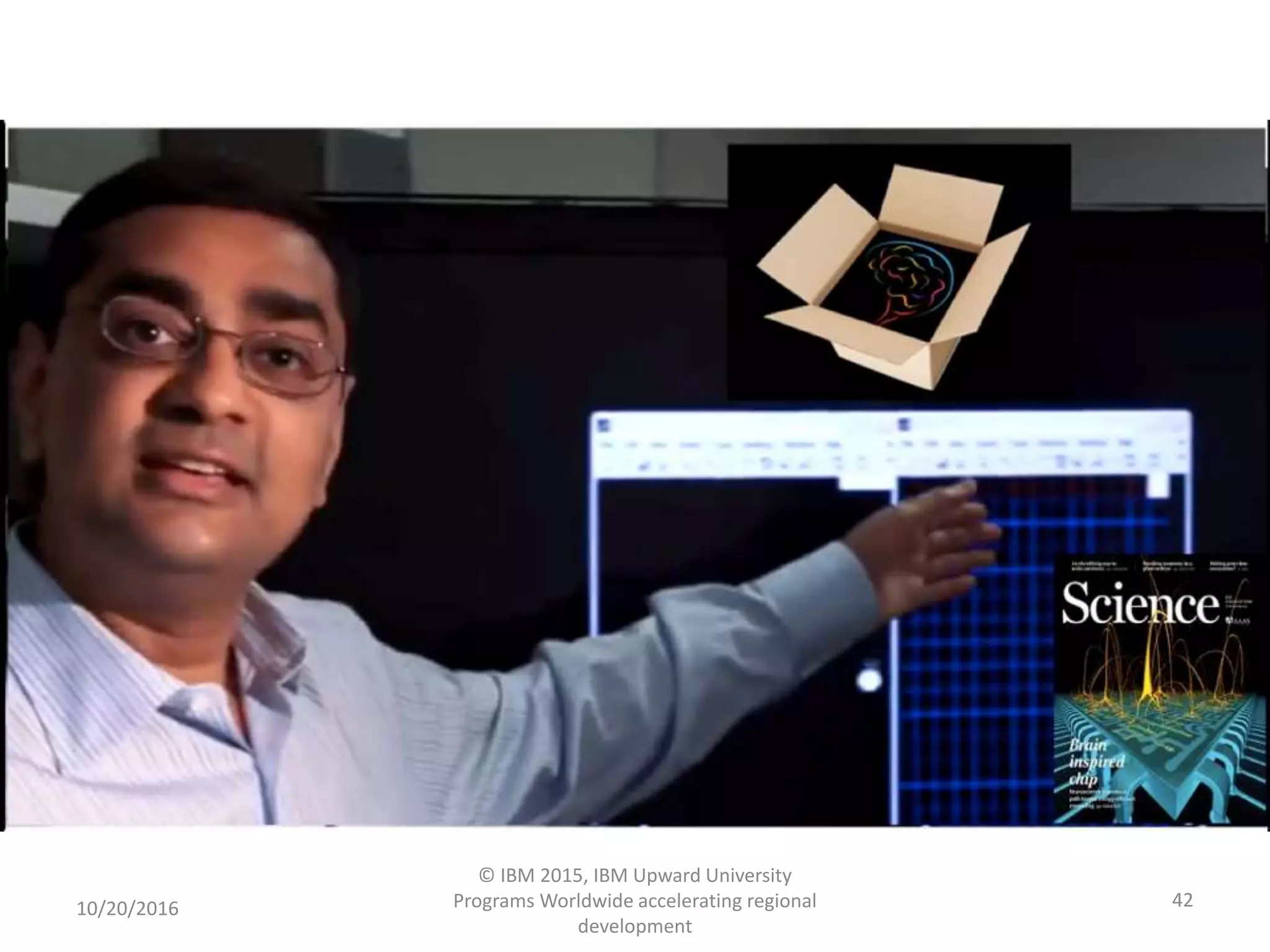 10/20/2016
© IBM 2015, IBM Upward University
Programs Worldwide accelerating regional
development
42
 