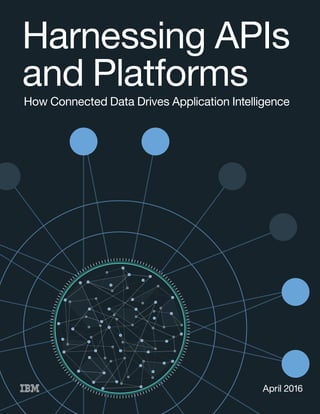 1Harnessing APIs and Platforms
Harnessing APIs
and Platforms
How Connected Data Drives Application Intelligence
April 2016
 