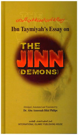 Ibn Taymiyah’s Essay On The Jinn