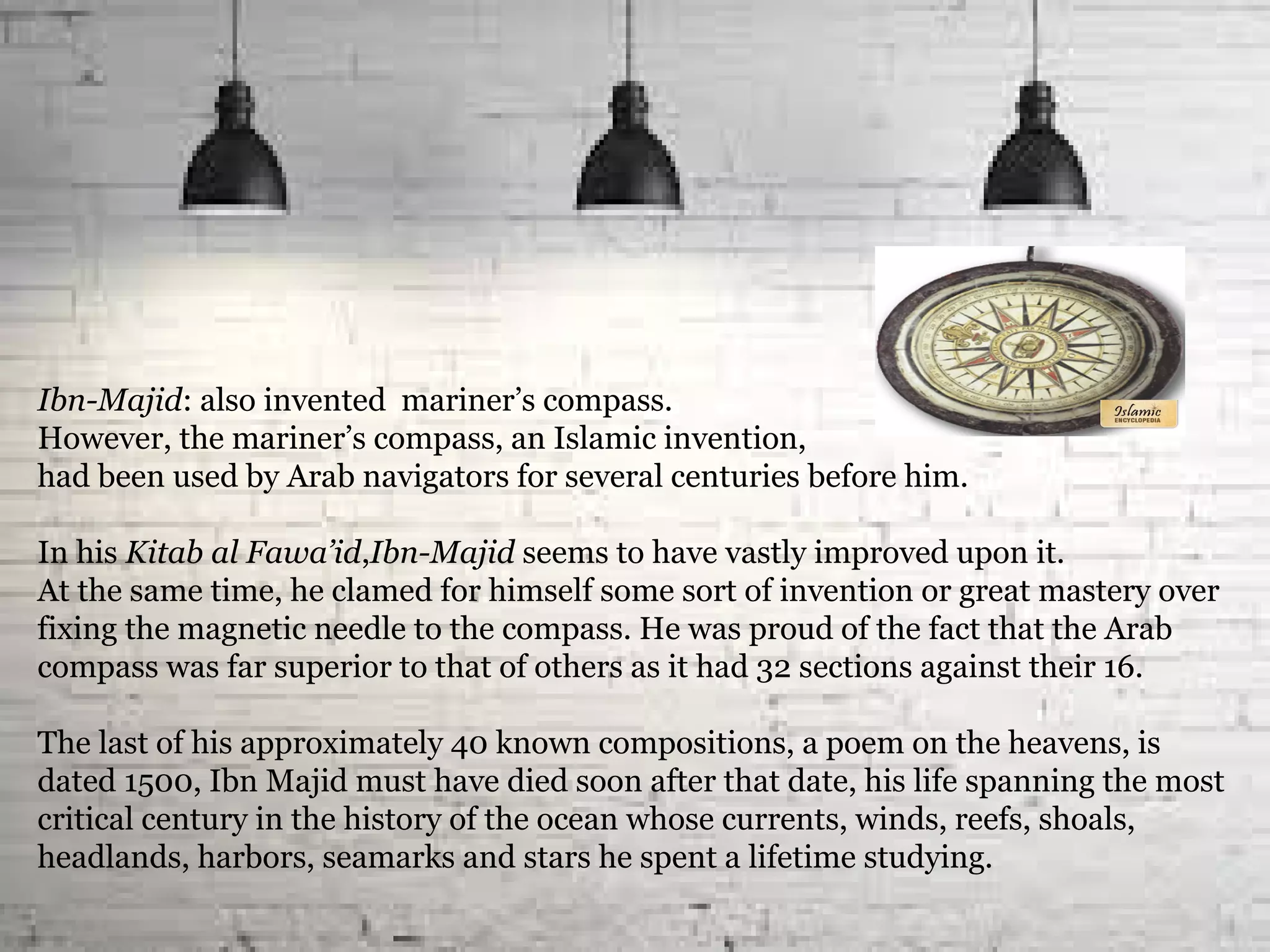 Ibn Majid (The Lion of the Sea) | PPT