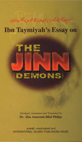 Ibn Taymiyah's Essay on the Jinn