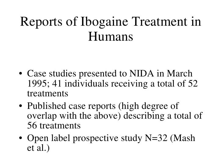 Significance Of Underground Ibogaine Treatment Settings - 