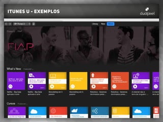 itunes U - exemplos
 