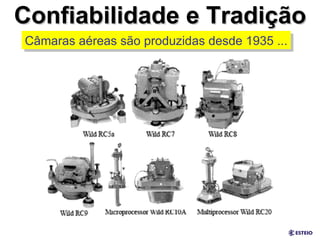 Confiabilidade e Tradição Câmaras aéreas são produzidas desde 1935 ... 