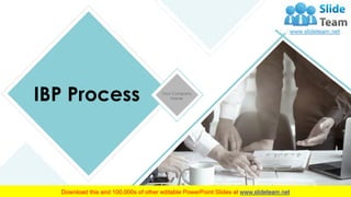 IBP Process Your Company
Name
 