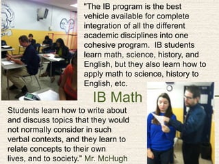 Ib presentation | PPTX