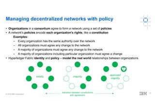 IBM Blockchain Platform Technical Introduction v1.1 | PDF