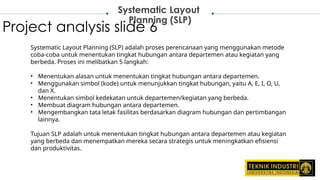 Summary Journal: CORELAP Method for Facility Layout Planning | PPTX