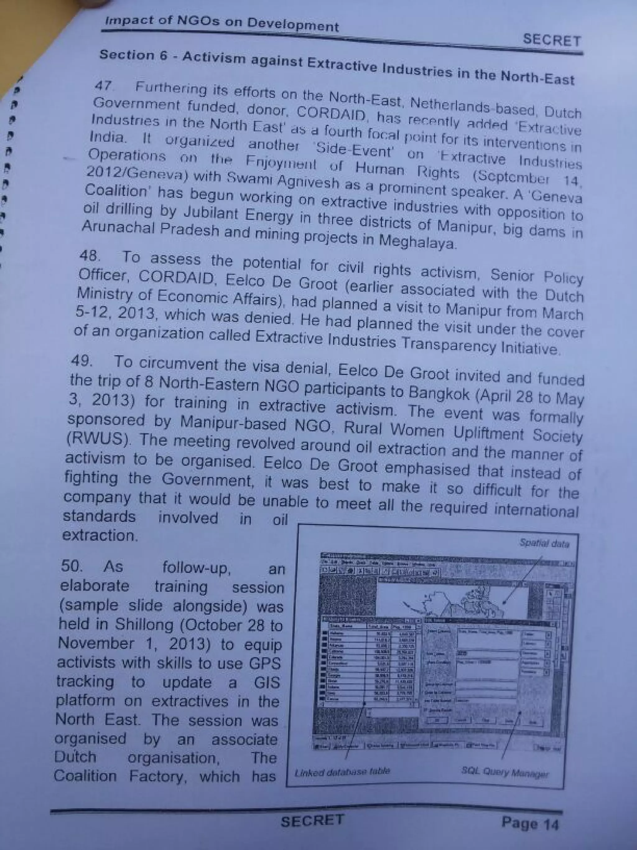 Intelligence Bureau Report On Foreign Funded NGOs' Impact On India's Development.