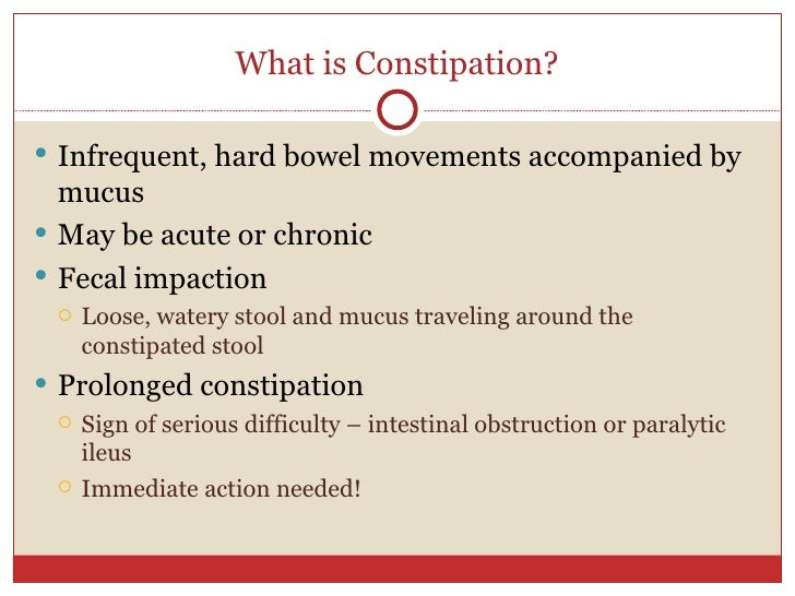 IBS, Constipation & Diarrhea