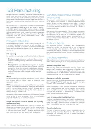 Ibs Computer IBS Enterprise Software Overview | PDF