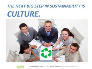 How to Accelerate HR's Role in Sustainability: The Next Big Step!