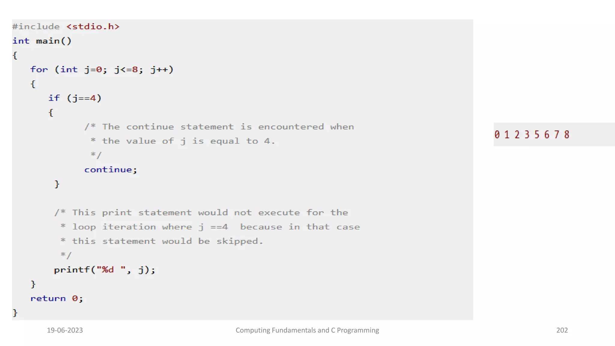 19-06-2023 Computing Fundamentals and C Programming 202
 
