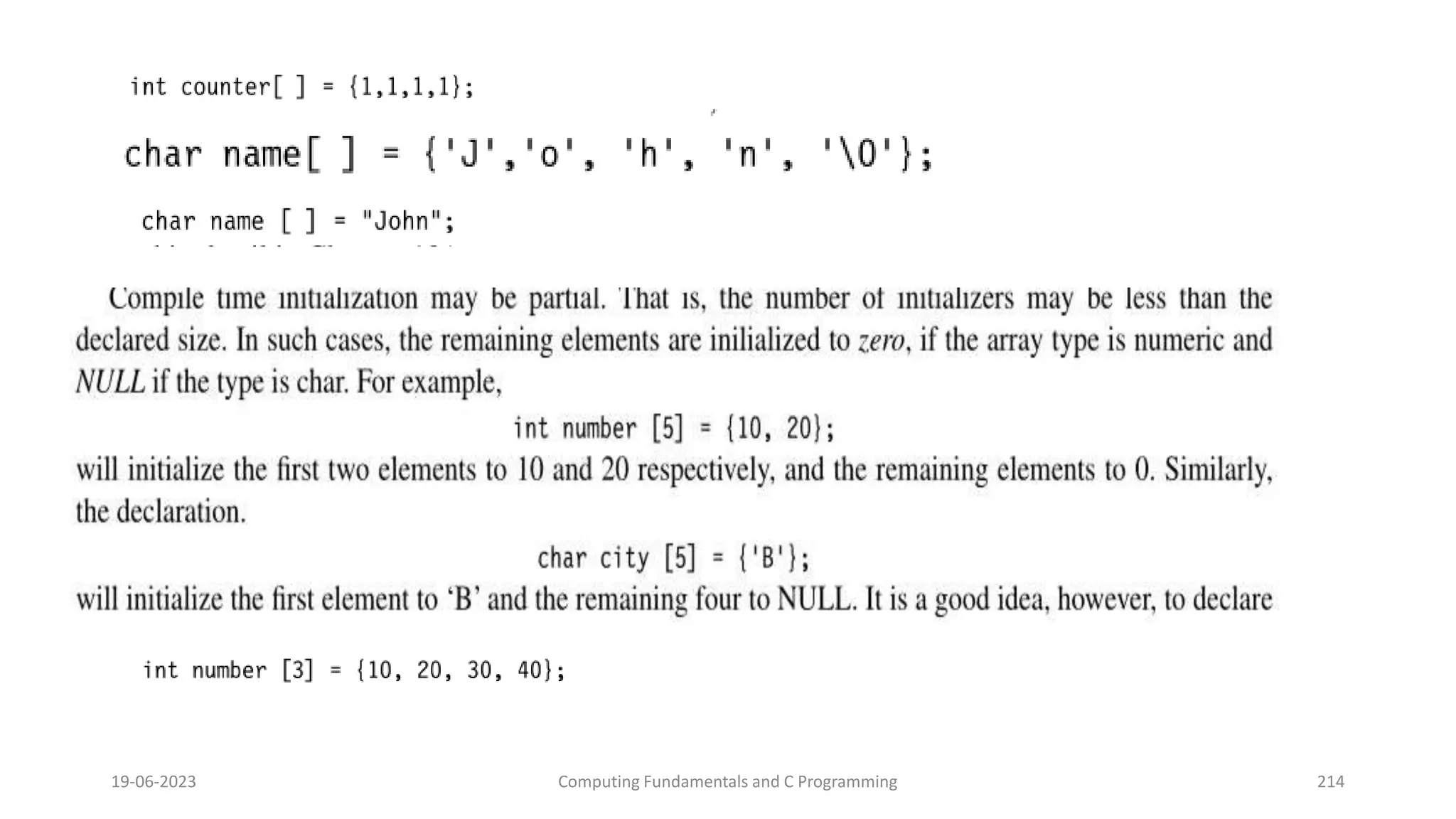 19-06-2023 Computing Fundamentals and C Programming 214
 