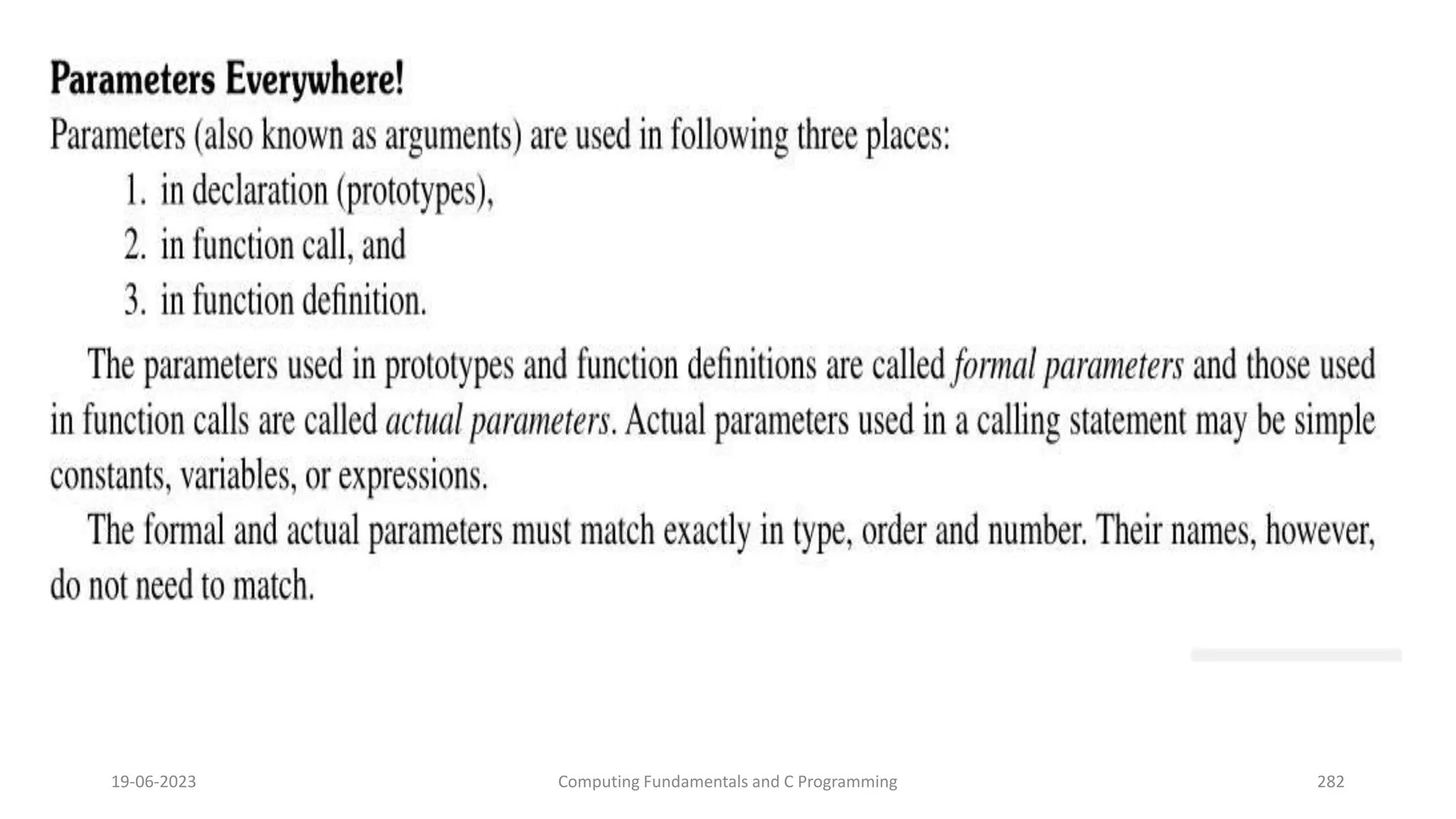 19-06-2023 Computing Fundamentals and C Programming 282
 