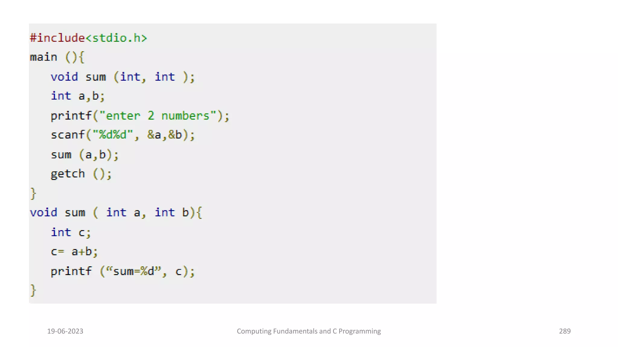 19-06-2023 Computing Fundamentals and C Programming 289
 