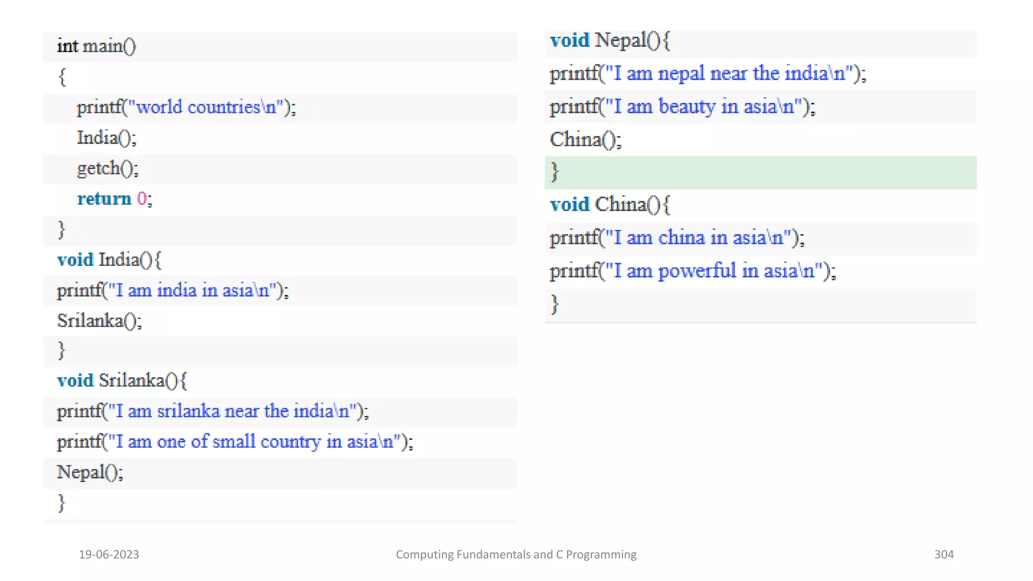 19-06-2023 Computing Fundamentals and C Programming 304
 