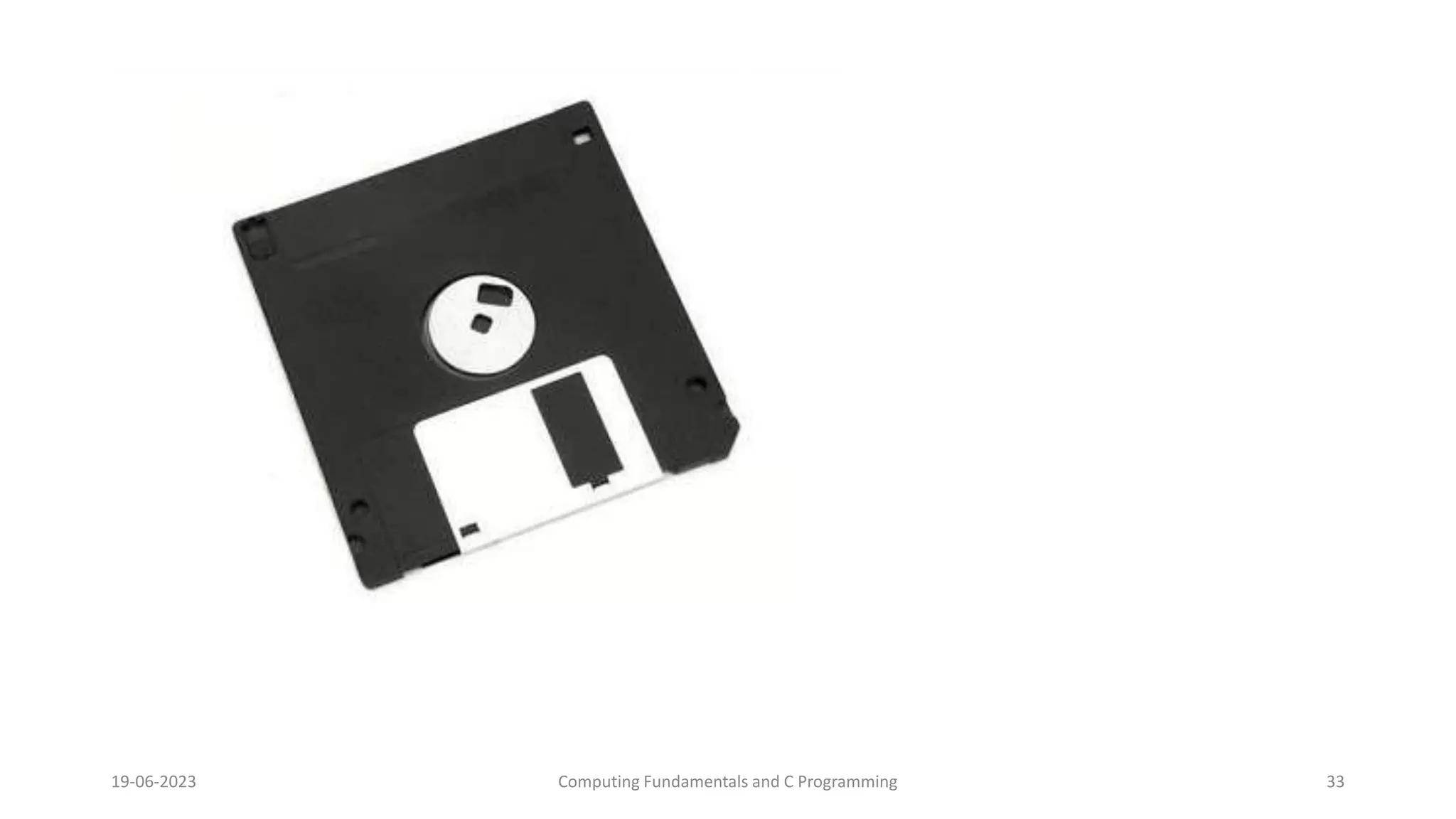 19-06-2023 Computing Fundamentals and C Programming 33
 