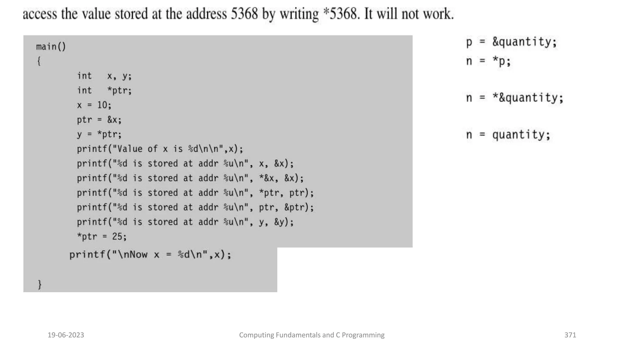 19-06-2023 Computing Fundamentals and C Programming 371
 