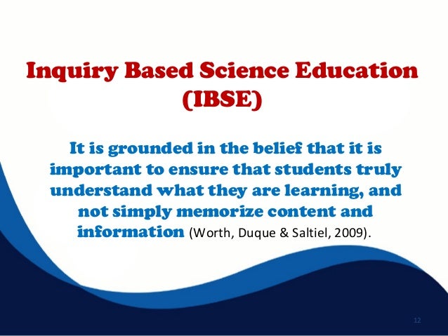 Ibse Pembelajaran Sains Secara Inkuiri