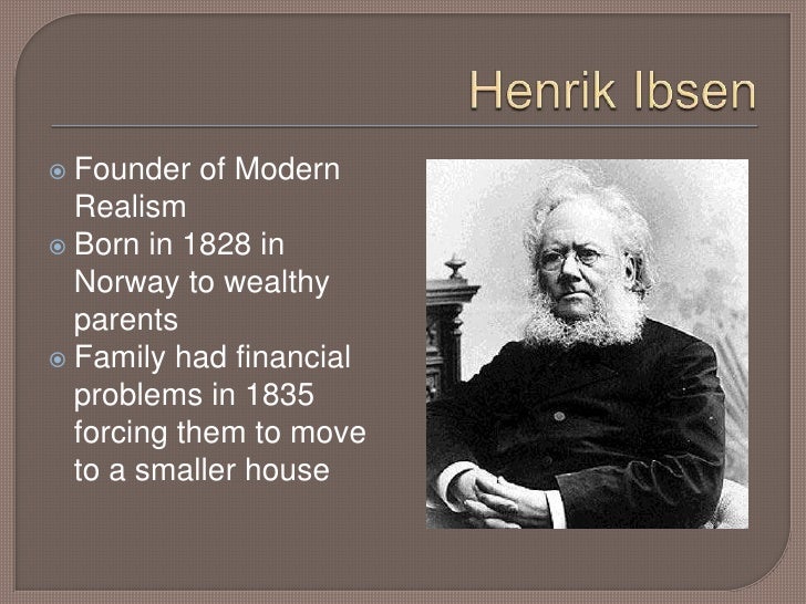 Henrik ibsen biography and works image