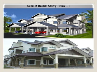 Semi-D Double Storey House - 1
 