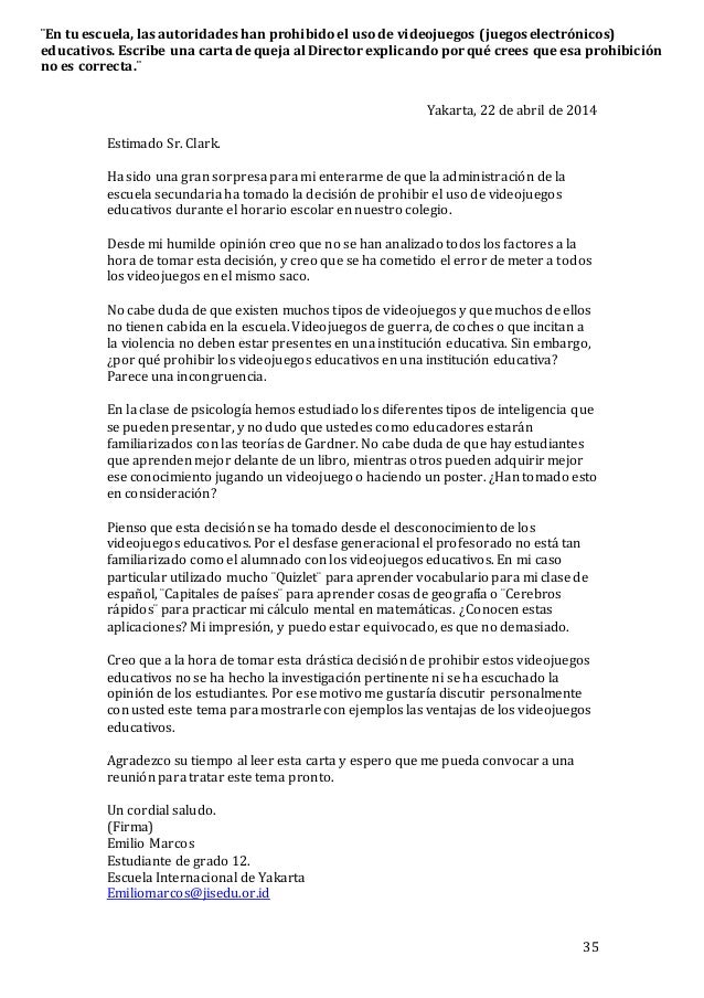 IB Spanish B SL - Ejemplos Prueba 2