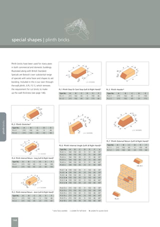 Ibstock special bricks | PDF