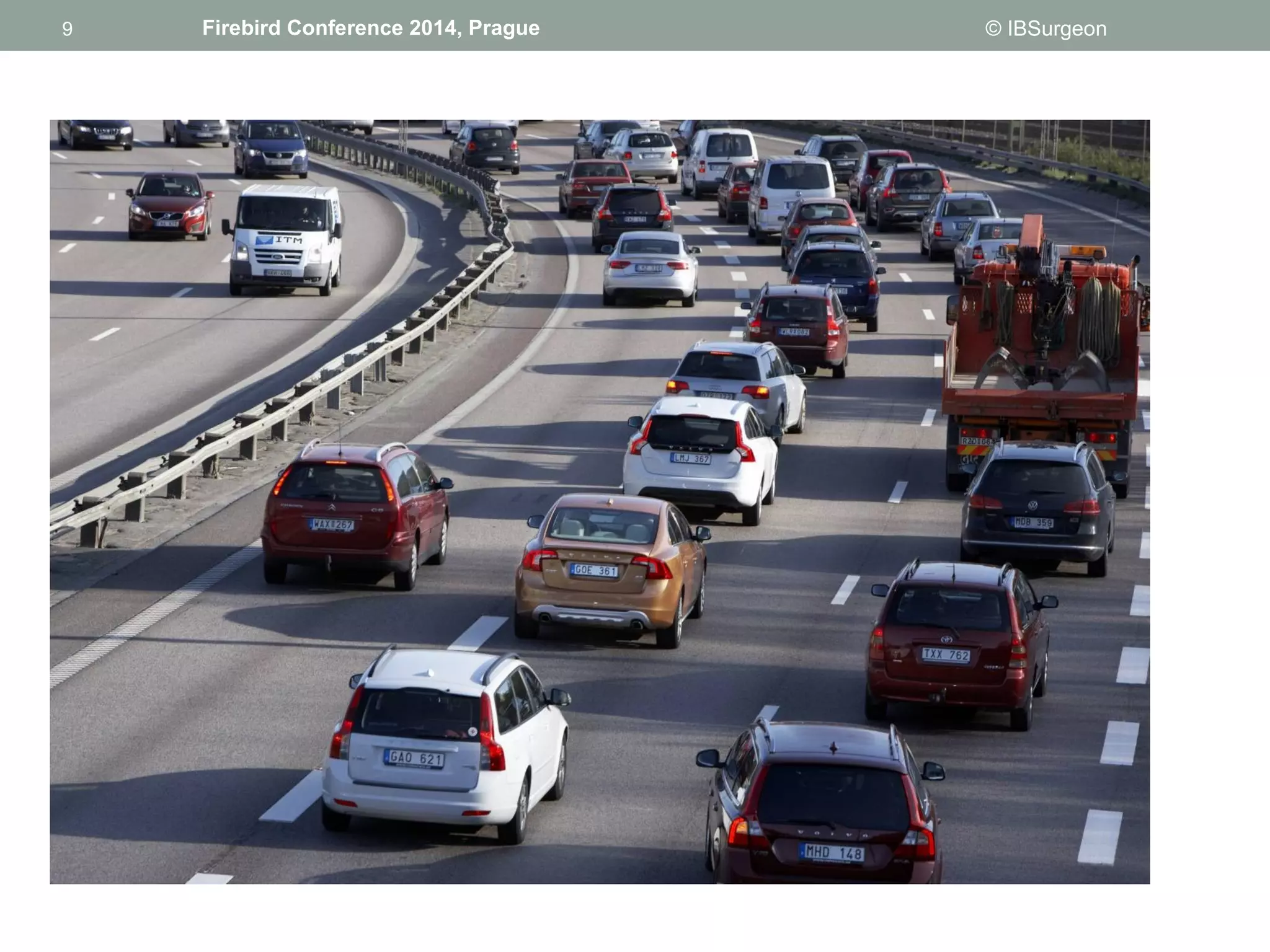 9 
9 Firebird Conference 2014, Prague © IBSurgeon 
 