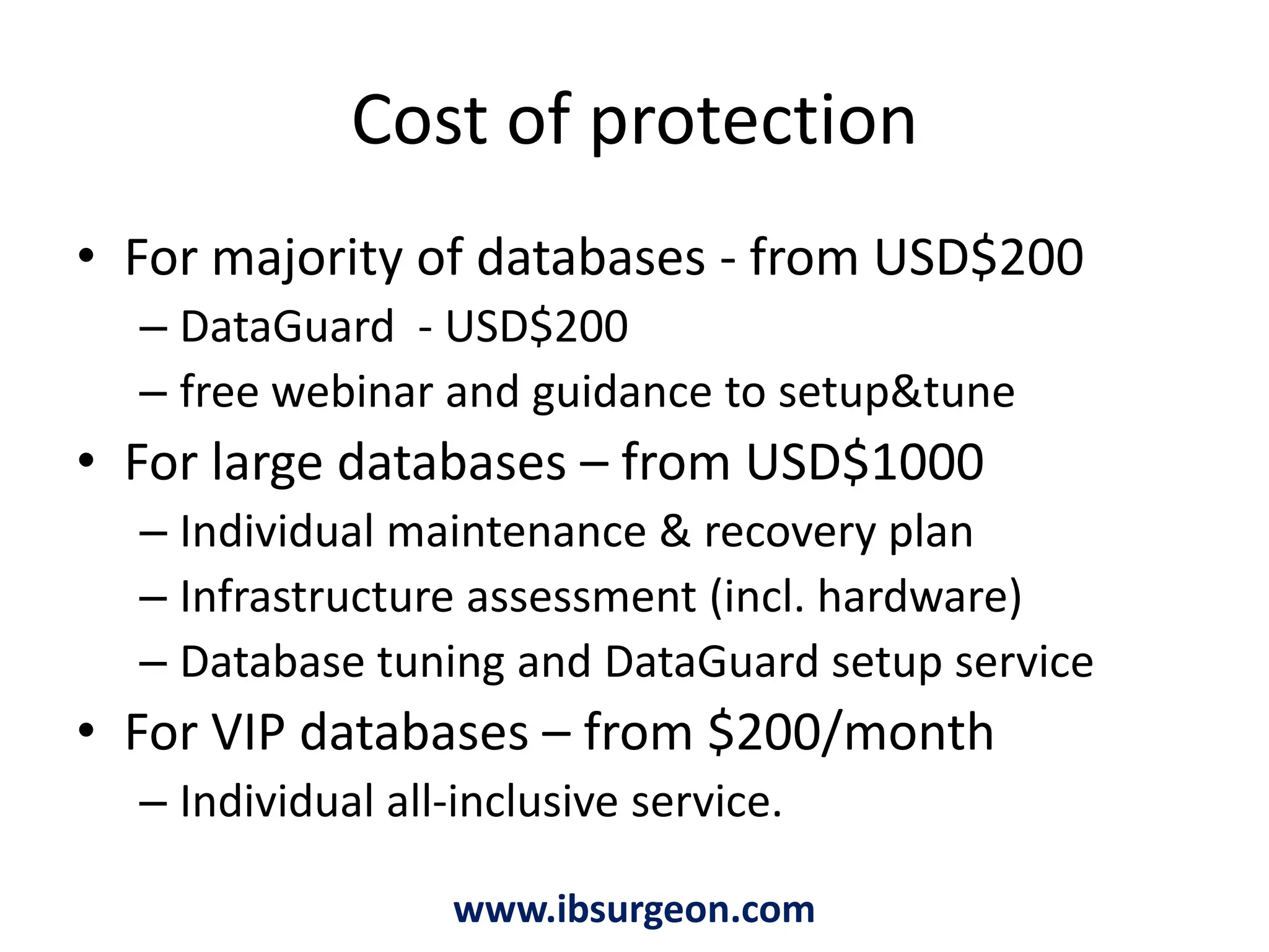 Alerts and recommendations