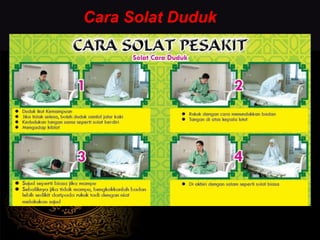 Cara Solat Duduk
 