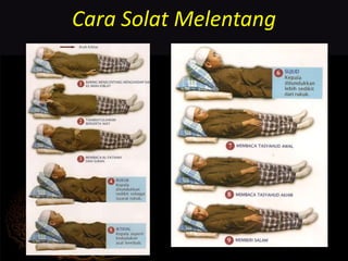 Cara Solat Melentang
 