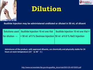 Ibutilide | PPTX