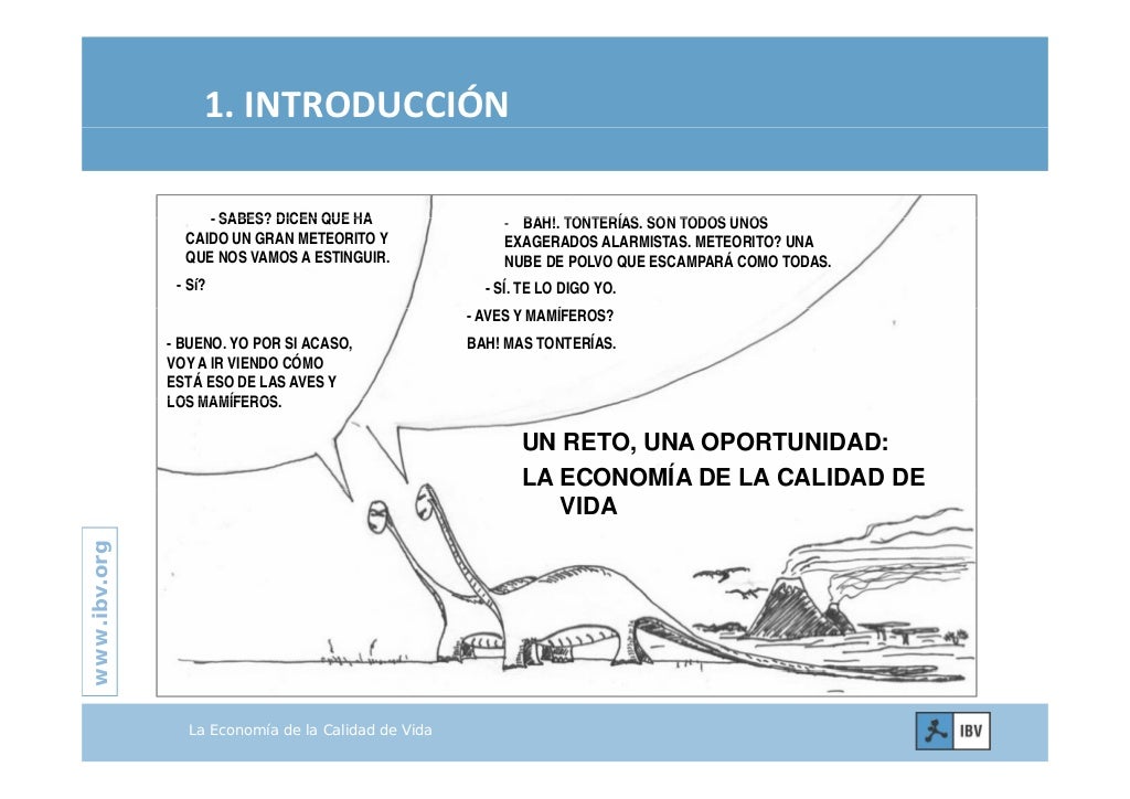 LA ECONOMIA DE LA CALIDAD DE VIDA 