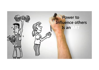 Power to
Influence others
Is an ART

 