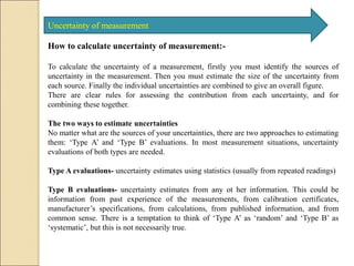 basic of measurement and instrumentation. | PPT