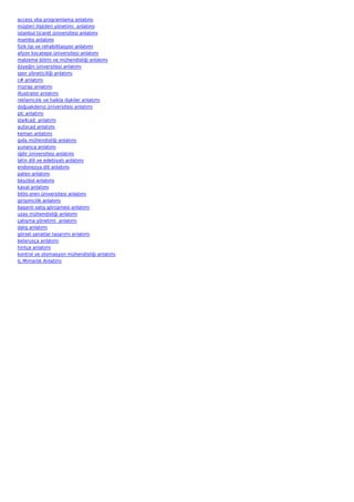 access vba programlama anlatımı
müşteri ilişkileri yönetimi  anlatımı
istanbul ticaret üniversitesi anlatımı
mambo anlatımı
fizik tıp ve rehabilitasyon anlatımı
afyon kocatepe üniversitesi anlatımı
malzeme bilimi ve mühendisliği anlatımı
özyeğin üniversitesi anlatımı
spor yöneticiliği anlatımı
c# anlatımı
mızrap anlatımı
illustrator anlatımı
reklamcılık ve halkla ilişkiler anlatımı
doğuakdeniz üniversitesi anlatımı
plc anlatımı
sta4cad  anlatımı
autocad anlatımı
keman anlatımı
gıda mühendisliği anlatımı
yunanca anlatımı
iğdir üniversitesi anlatımı
latin dili ve edebiyatı anlatımı
endonezya dili anlatımı
paten anlatımı
beyzbol anlatımı
kaval anlatımı
bitlis eren üniversitesi anlatımı
girişimcilik anlatımı
başarılı satış görüşmesi anlatımı
uzay mühendisliği anlatımı
çatışma yönetimi  anlatımı
dalış anlatımı
görsel sanatlar tasarımı anlatımı
belarusça anlatımı
hintçe anlatımı
kontrol ve otomasyon mühendisliği anlatımı
İç Mimarlık Anlatımı
 