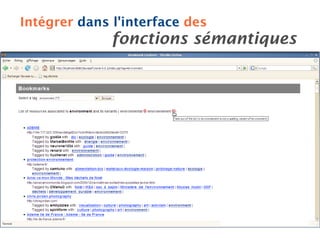 Sémantique des folksonomies: structuration collaborative et assistée