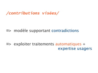 Sémantique des folksonomies: structuration collaborative et assistée