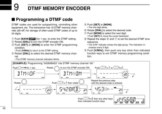 Manual Technical VHF Transceiver Icom IC2200 | PDF